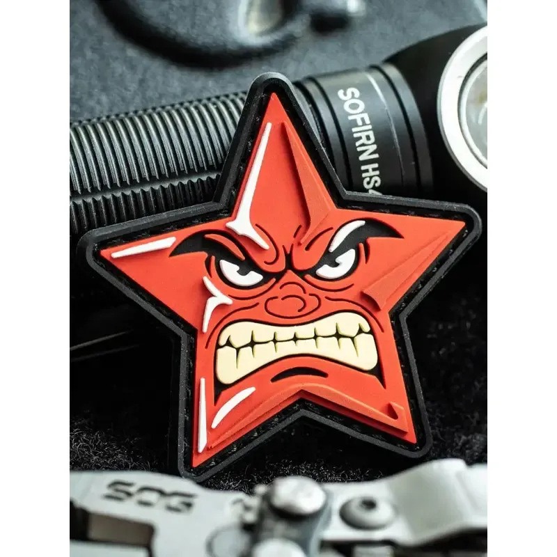 Зd ПВХ патч "Пролетарский гнев".