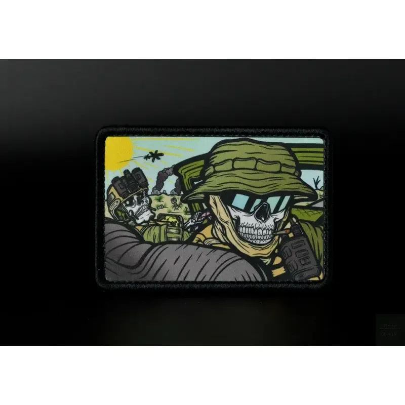 Нашивка, патч "Страх и Ненависть" от Корпуса Вышивания.