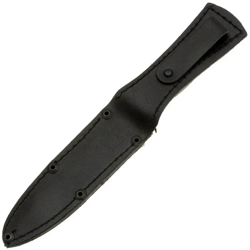 Нож Витязь НР-2 чёрный сталь У8, рукоять оливковый резинопластик