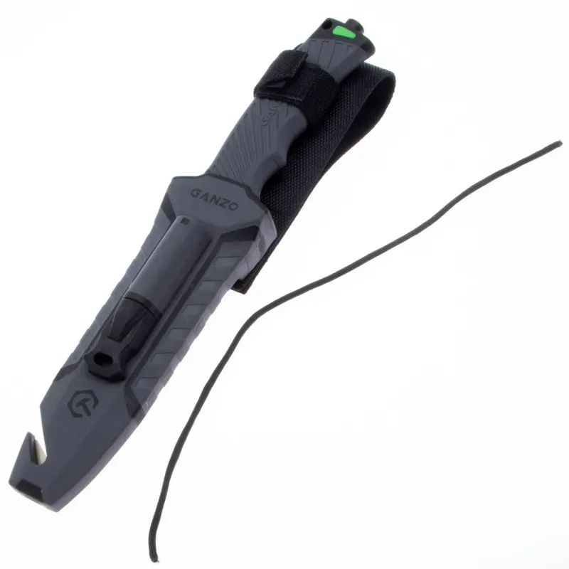 Туристический нож Ganzo G8012 vers.2.0 cталь 8Cr13MoV, рукоять ABS/TPE