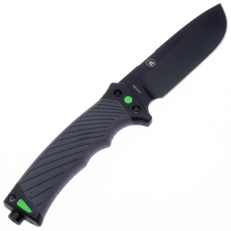 Туристический нож Ganzo G8012 vers.2.0 cталь 8Cr13MoV, рукоять ABS/TPE