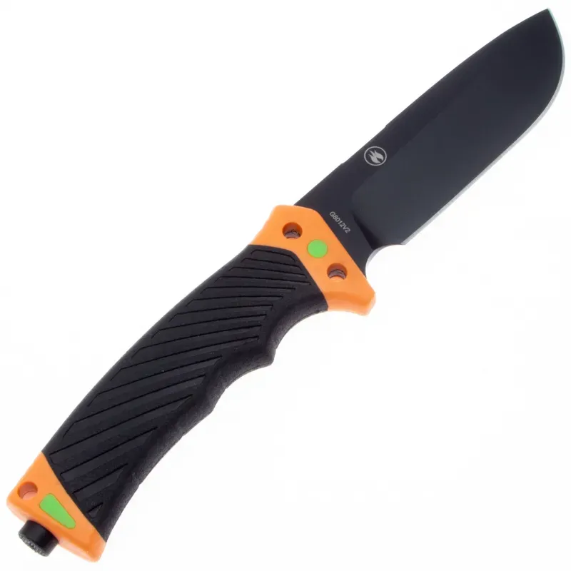 Туристический нож Ganzo G8012 vers.2.0 cталь 8Cr13MoV, рукоять ABS/TPE