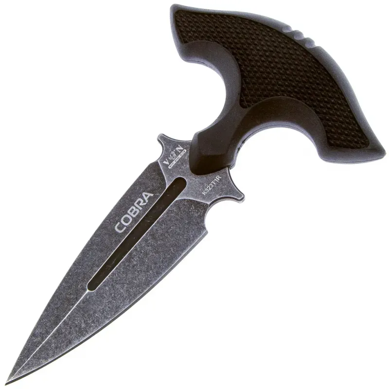 Нож тычковый Viking Nordway Cobra K323T1R сталь AUS-8, рукоять эластрон