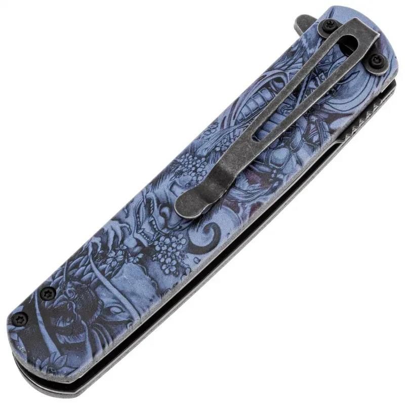 Складной нож Ganzo G626 Grey Samurai cталь 440A, рукоять ABS