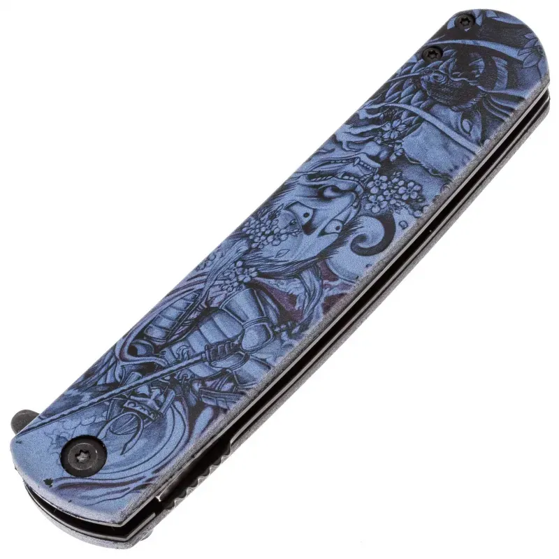 Складной нож Ganzo G626 Grey Samurai cталь 440A, рукоять ABS