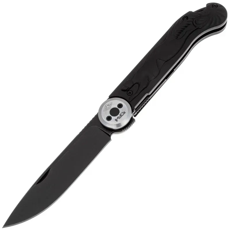 Складной нож Перемен Мысь blackwash 8Cr14MoV, рукоять Black FRN