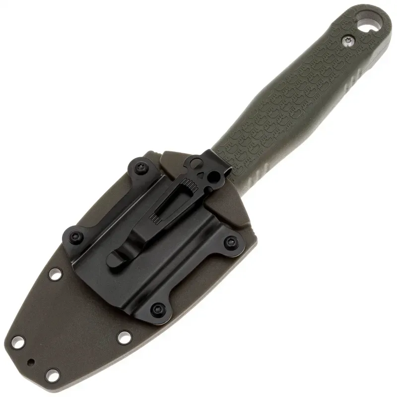 Тактический нож Daggerr Combat stonewash сталь 8Cr14Mov, рукоять Olive FRN