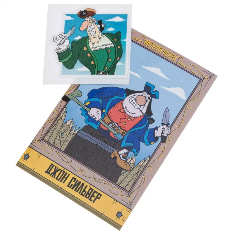 Нож N.C. Custom киридаши Остров Сокровищ blackwash сталь AUS-8