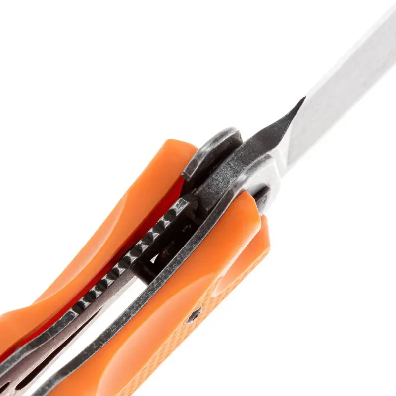 Складной нож НОКС Офицерский-С3 сталь D2, рукоять Orange ABS