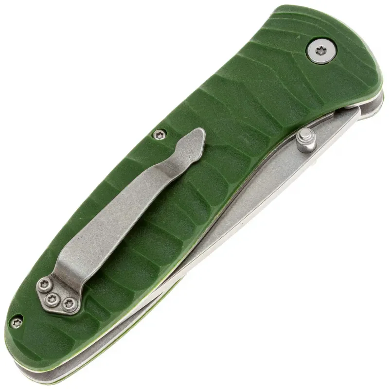 Складной нож Ganzo G6252 cталь 440, рукоять Green FRN