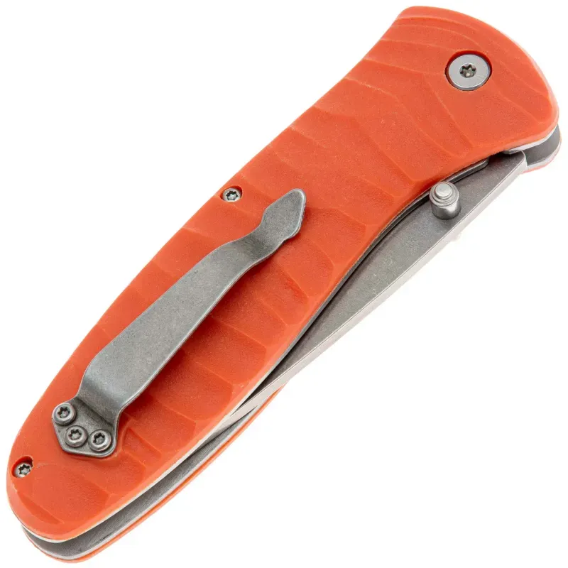 Складной нож Ganzo G6252 cталь 440, рукоять Orange FRN