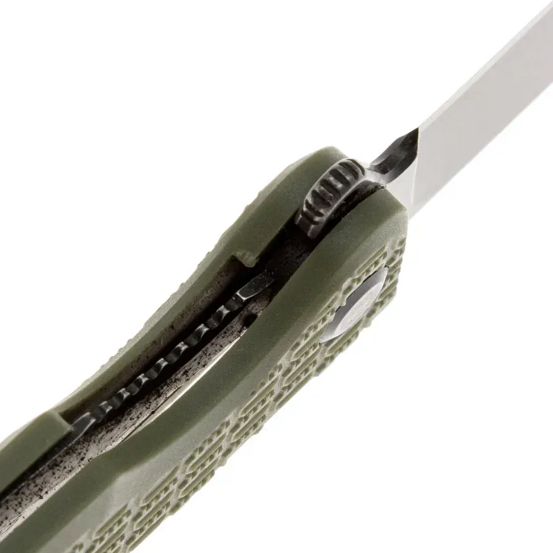 Складной нож Daggerr Dopey DL blackwash сталь 8Cr14MoV, рукоять Olive FRN