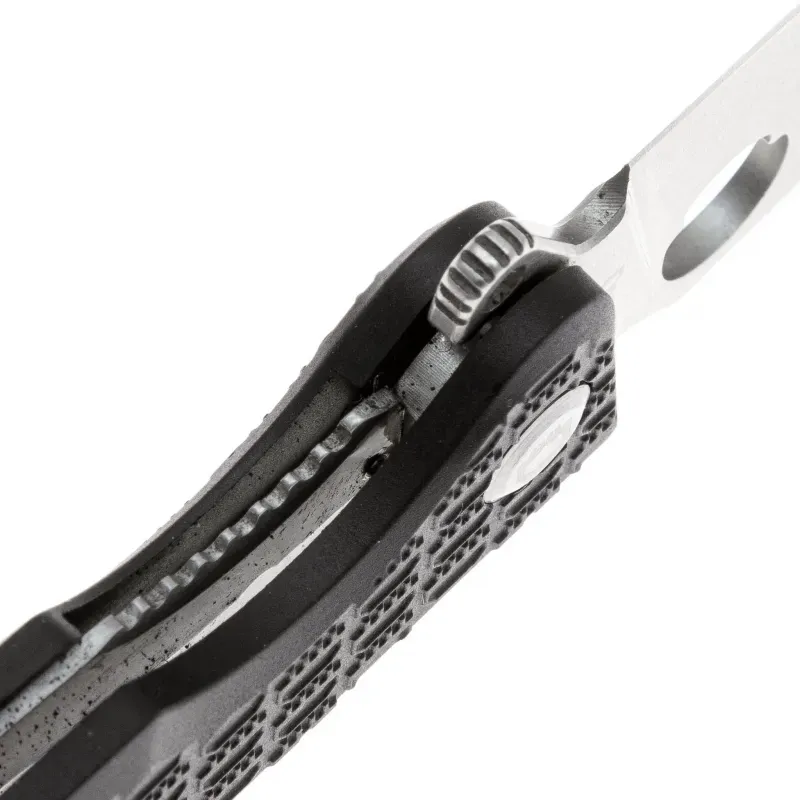 Складной нож Daggerr Piranha DL stonewash сталь 8Cr14MoV, рукоять Black FRN