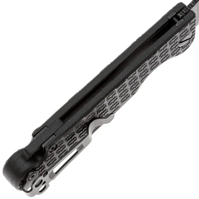 Складной нож Daggerr Piranha DL blackwash сталь 8Cr14MoV, рукоять Black FRN