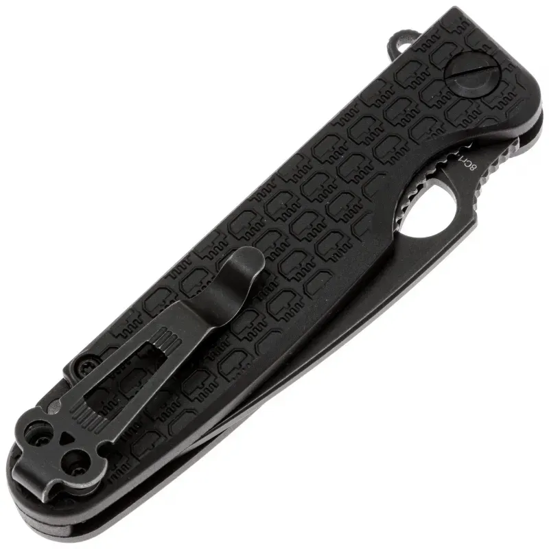 Складной нож Daggerr Piranha DL blackwash сталь 8Cr14MoV, рукоять Black FRN