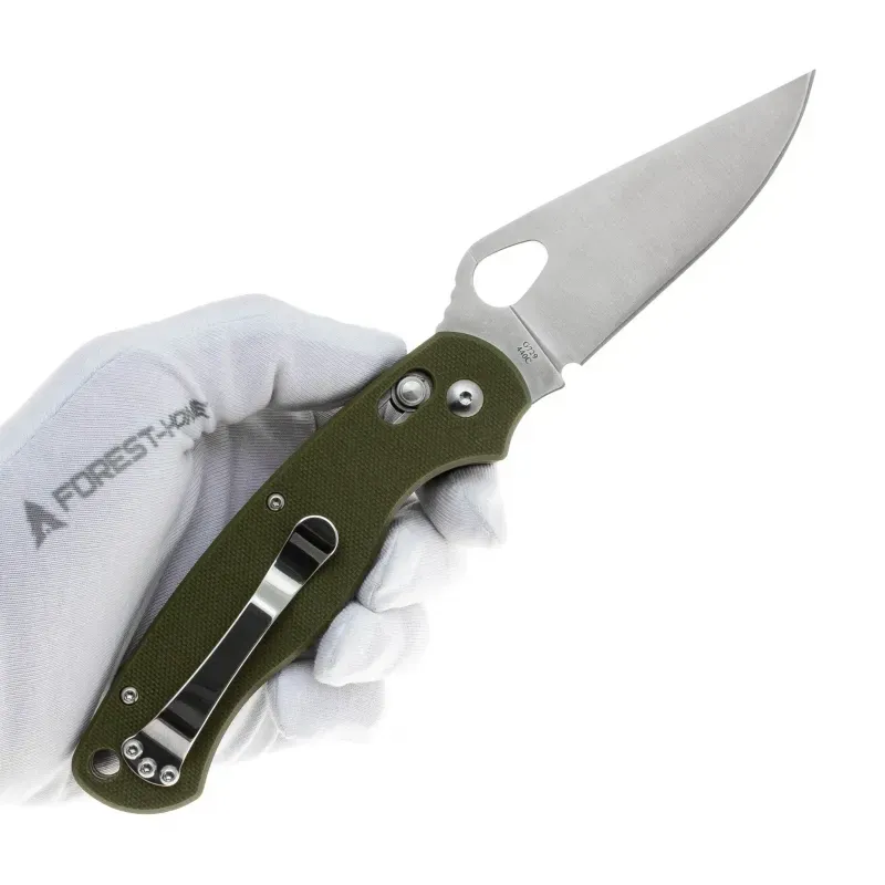 Складной нож Ganzo G729 cталь 440C, рукоять Green G10