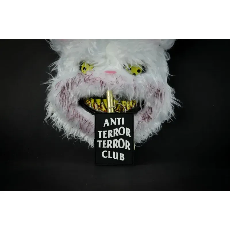 Нашивка, патч "Антитеррор клуб" ПВХ тактическая с липучкой.