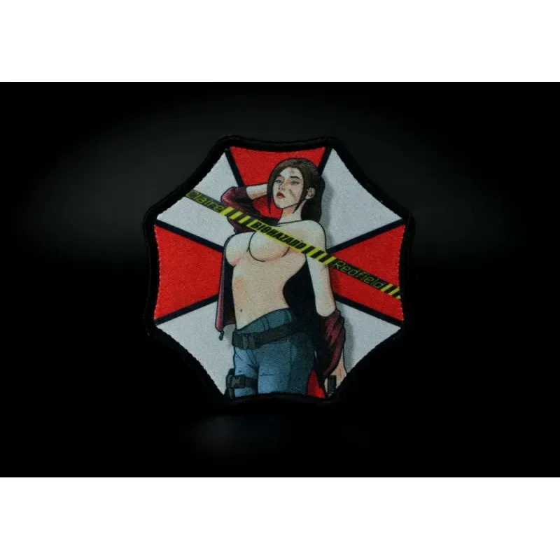 Нашивка, патч "Claire Redfield" тактическая с липучкой.