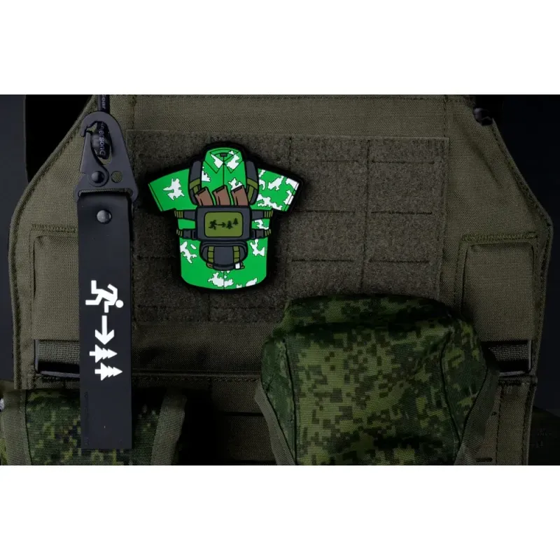 Нашивка, патч "Березка BDU" ПВХ тактическая с липучкой 