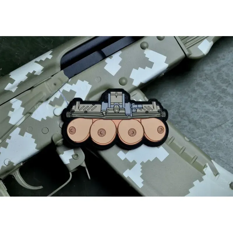 Нашивка, патч "GPNVG" ПВХ тактическая с липучкой 