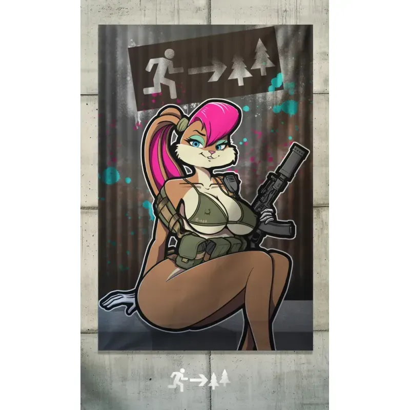 Флаг "Лола" полиэфирный шелк, односторонний, размер большой 75х100 см