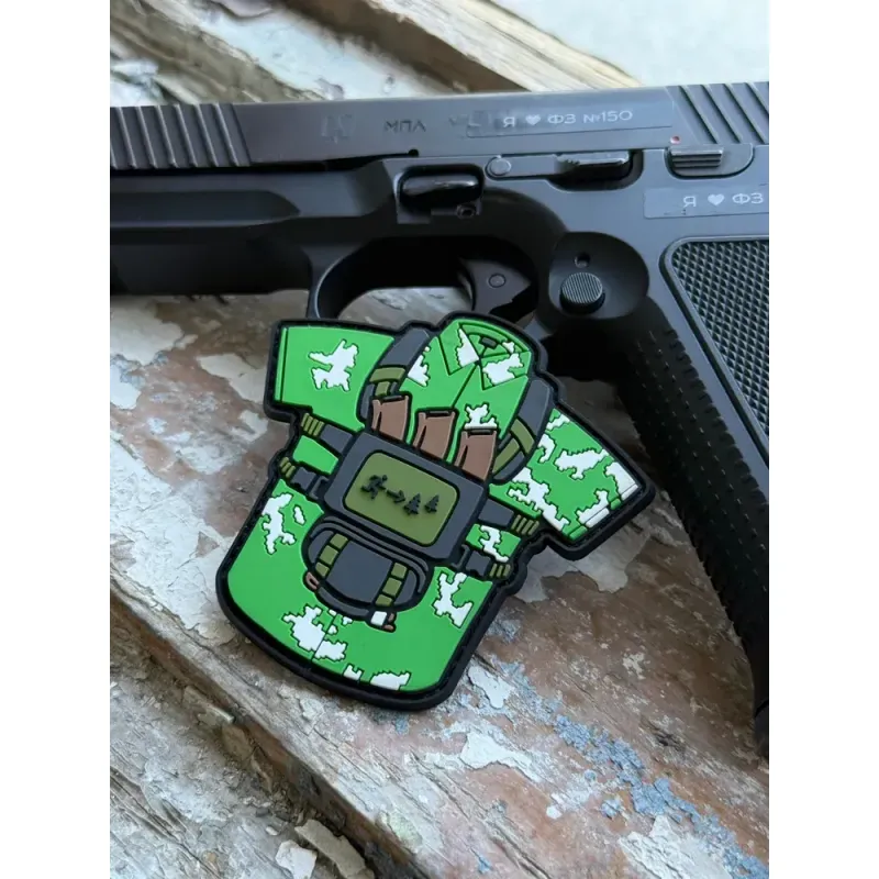 Нашивка, патч "Березка BDU" ПВХ тактическая с липучкой 