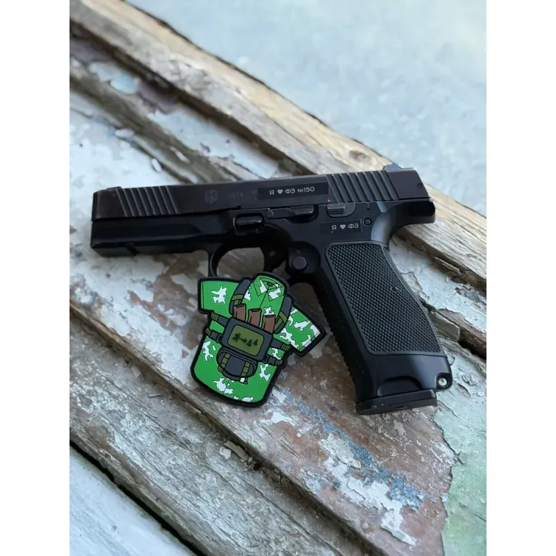 Нашивка, патч "Березка BDU" ПВХ тактическая с липучкой 