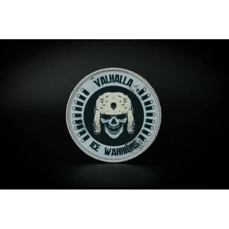 Нашивка, патч "Вальхалльские Ледяные Воины, Valhalla Ice Guardian" тактическая с липучкой 