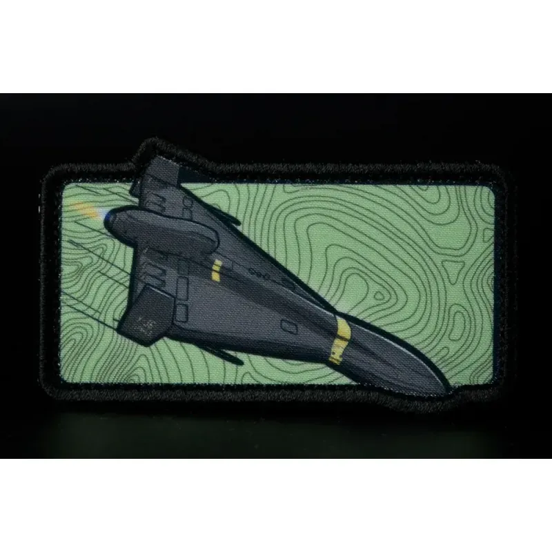 Нашивка, патч "238" тактическая с липучкой 