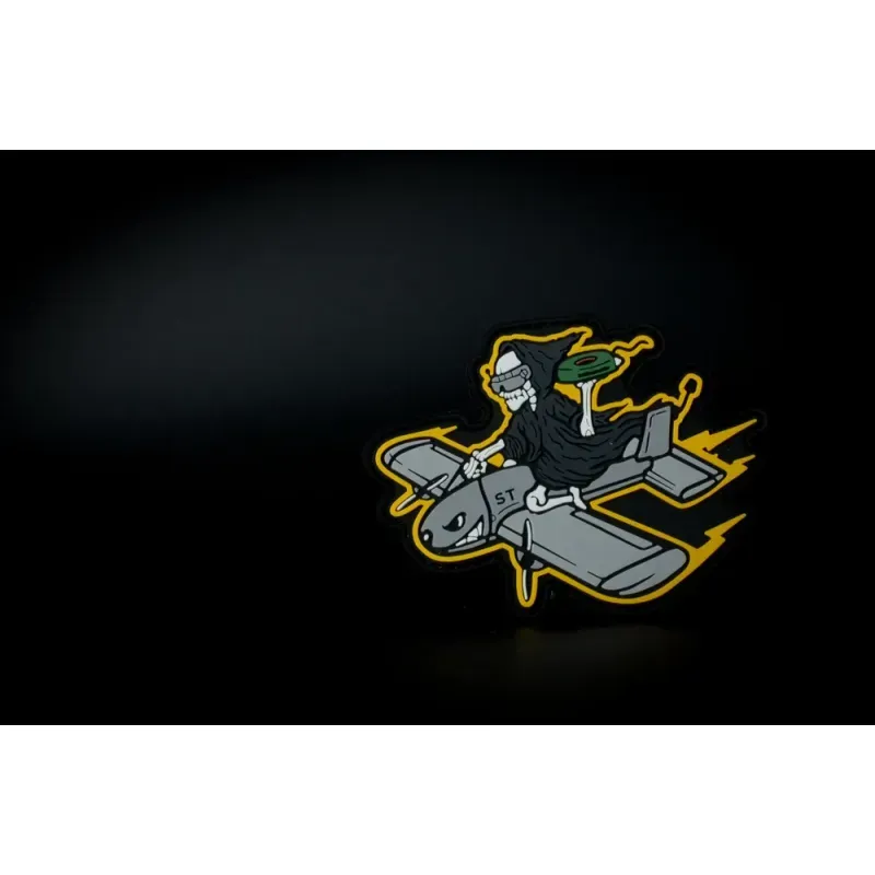 Нашивка, патч "Т доставка" ПВХ тактическая с липучкой 