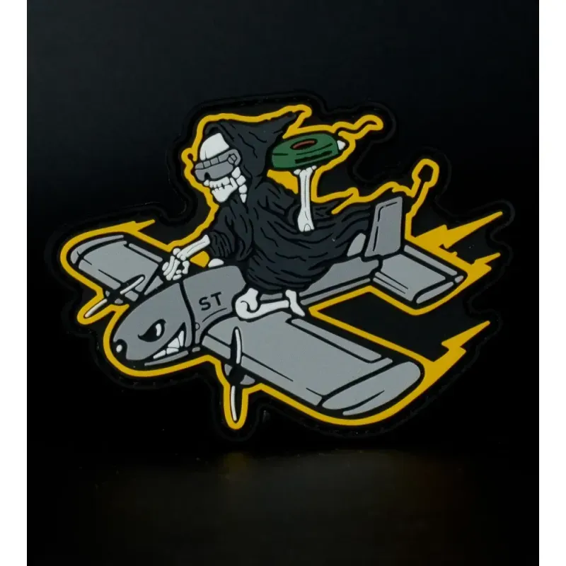 Нашивка, патч "Т доставка" ПВХ тактическая с липучкой 