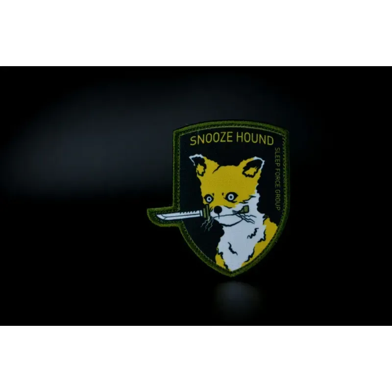 Нашивка, патч "Snooze Hound" тактическая с липучкой 
