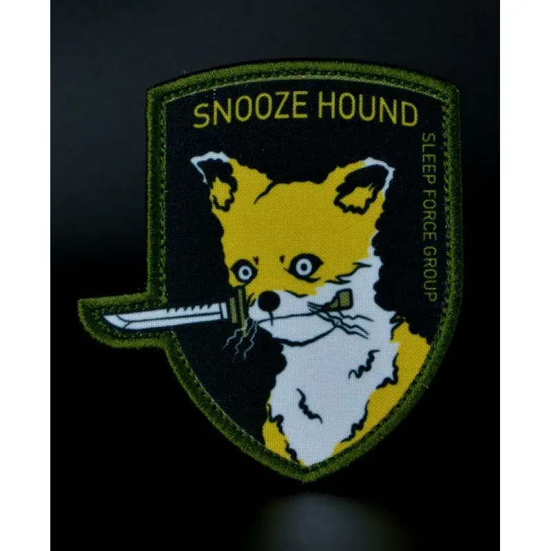 Нашивка, патч "Snooze Hound" тактическая с липучкой 