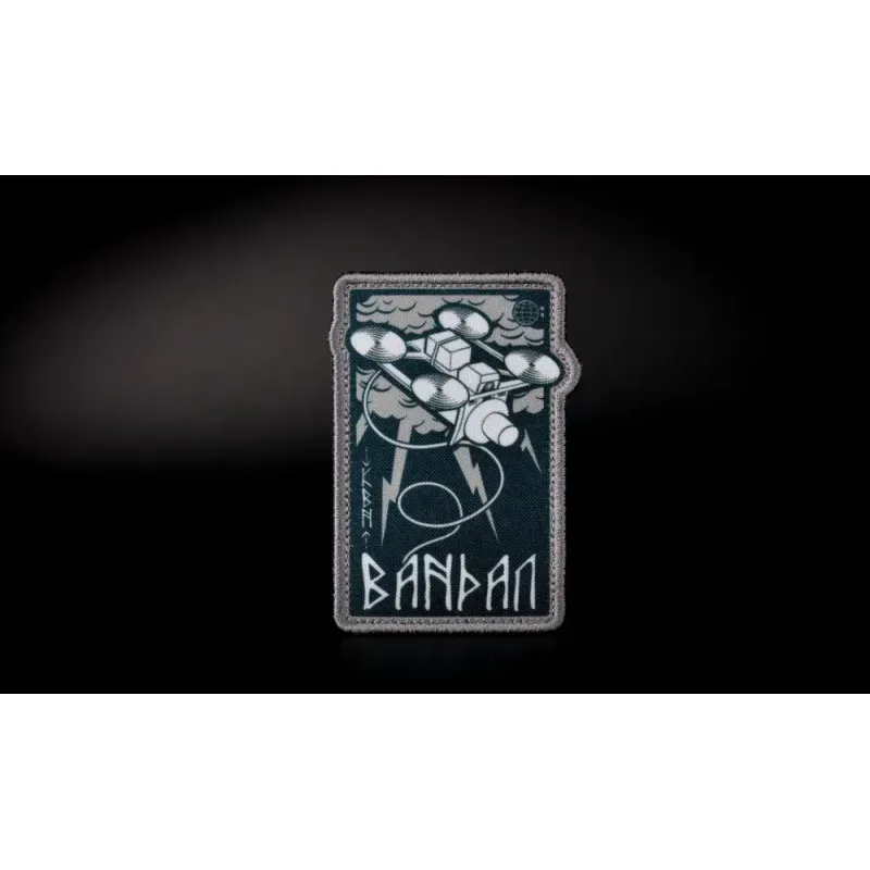 Нашивка, патч "КВН Вандал" тактическая с липучкой 