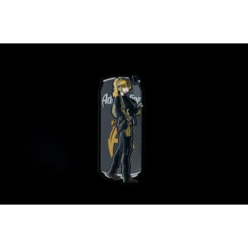 Нашивка, патч "ENERGY ТЯН, ADRENALINE" ПВХ тактическая с липучкой 