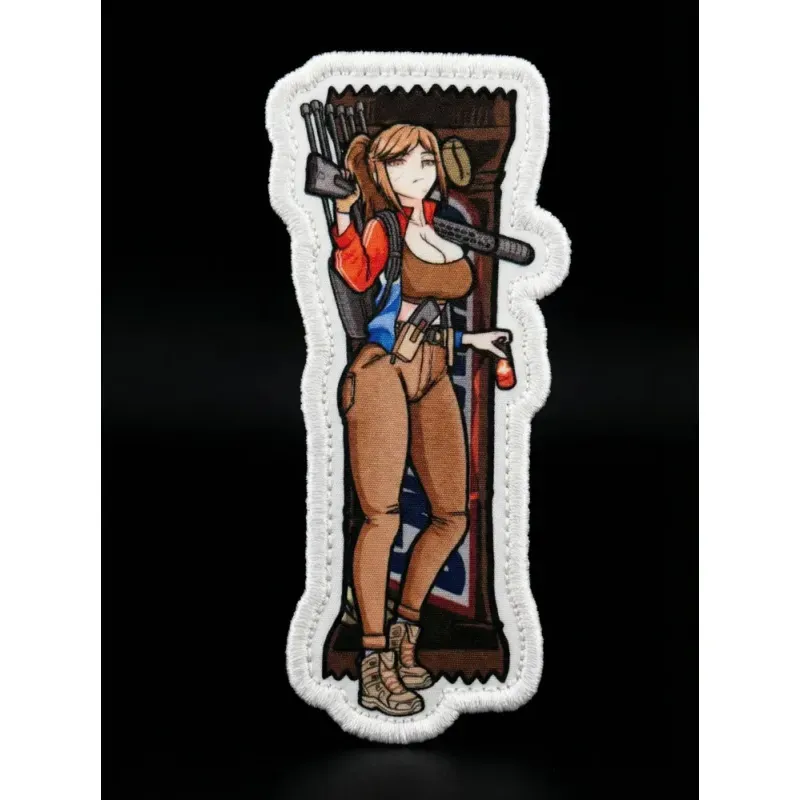 Нашивка, патч "ENERGY ТЯН, СНИКЕРС" тактическая с липучкой 