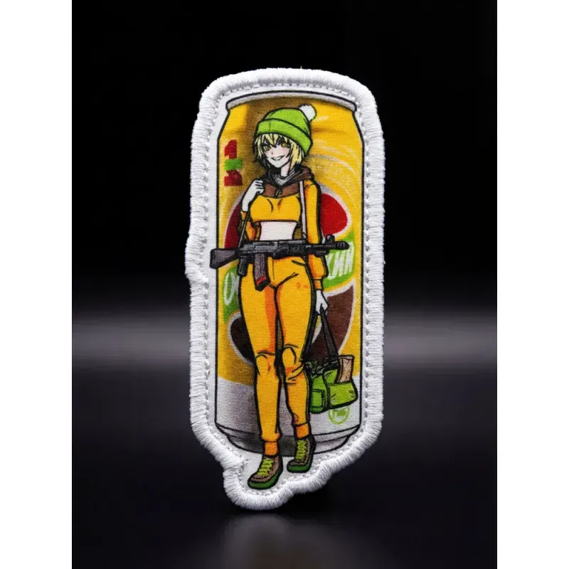 Нашивка, патч "ENERGY ТЯН, КВАС" тактическая с липучкой 