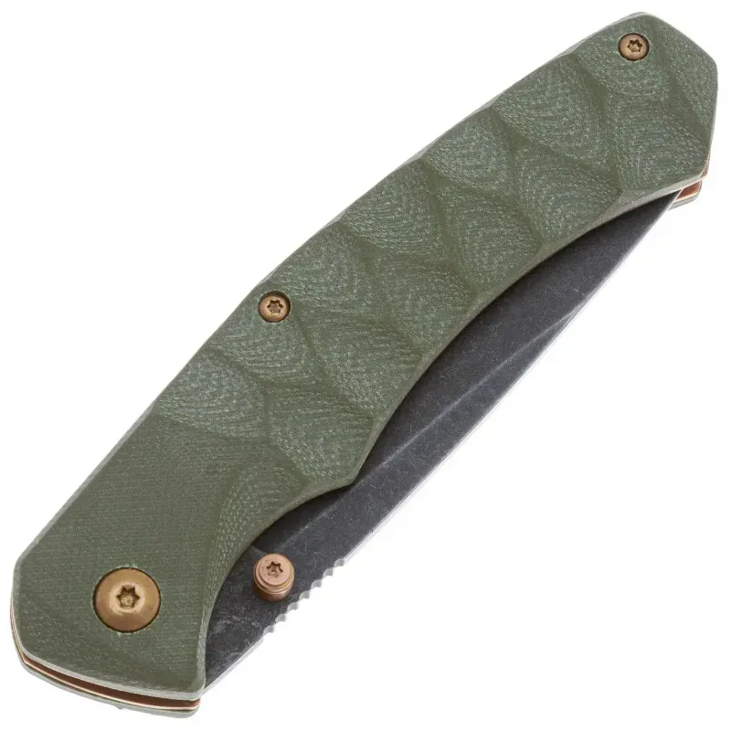 Складной нож Boker Magnum Iguanodon сталь 440A, рукоять Green G10