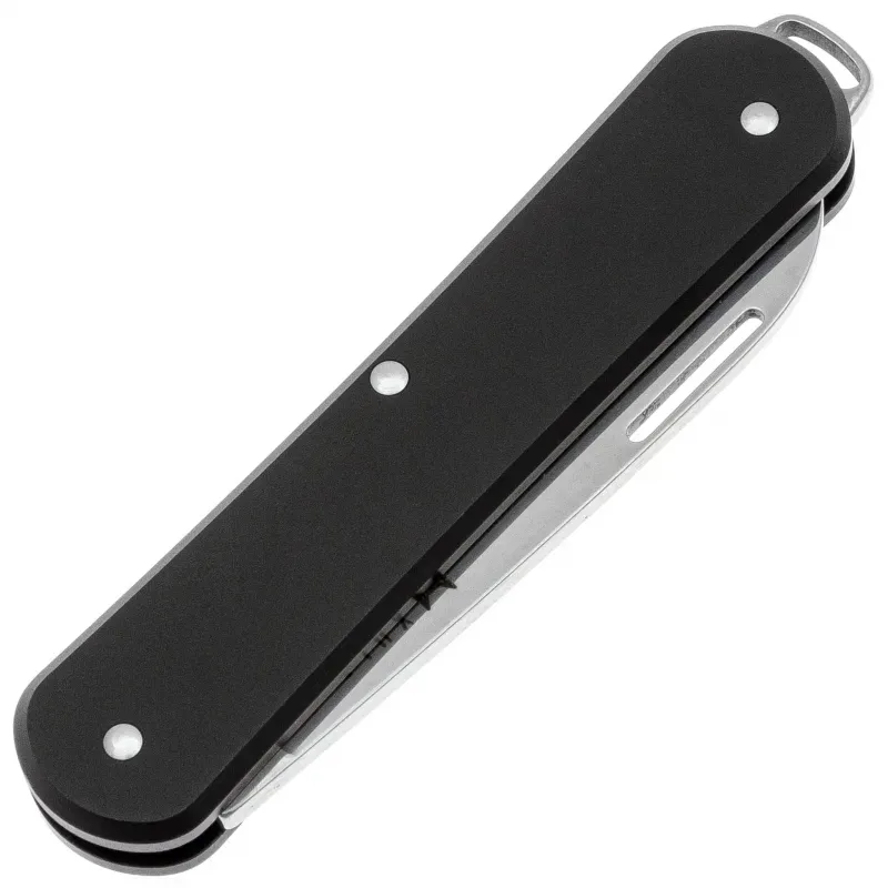 Складной нож FOX Vulpis 55 сталь N690, рукоять Black Aluminium