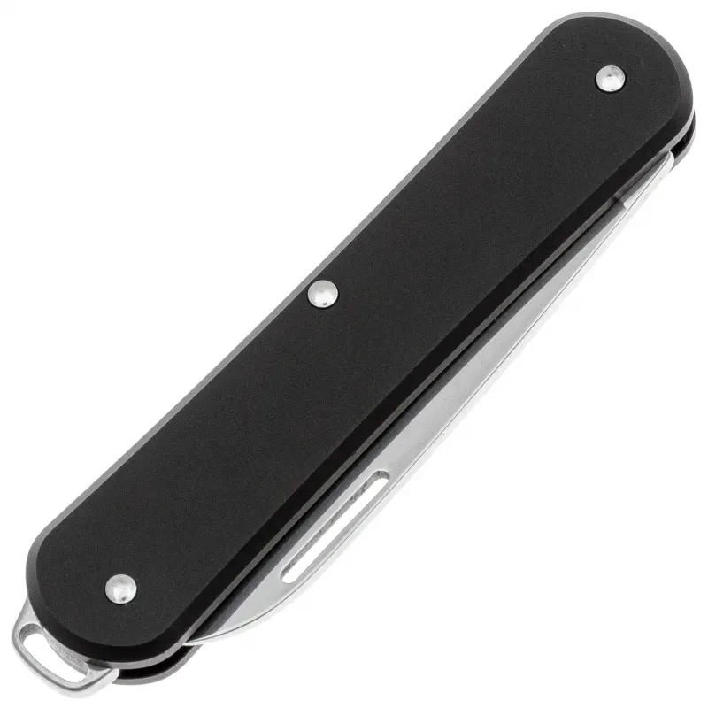 Складной нож FOX Vulpis 55 сталь N690, рукоять Black Aluminium