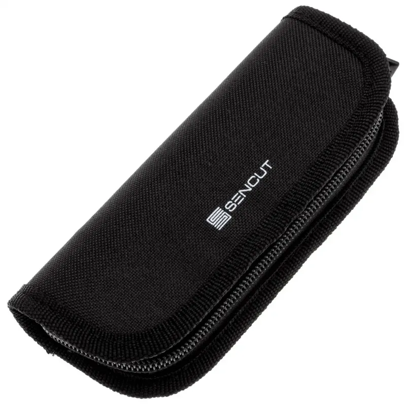 Складной нож Sencut Excalis black сталь 9Cr18MoV, рукоять Green Canvas Micarta