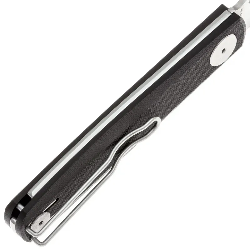 Складной нож Real Steel Gslip Compact сталь VG-10, рукоять Black G10