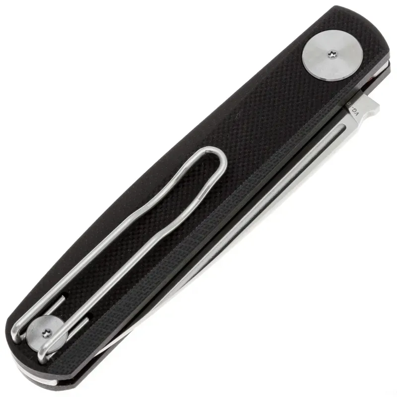 Складной нож Real Steel Gslip Compact сталь VG-10, рукоять Black G10