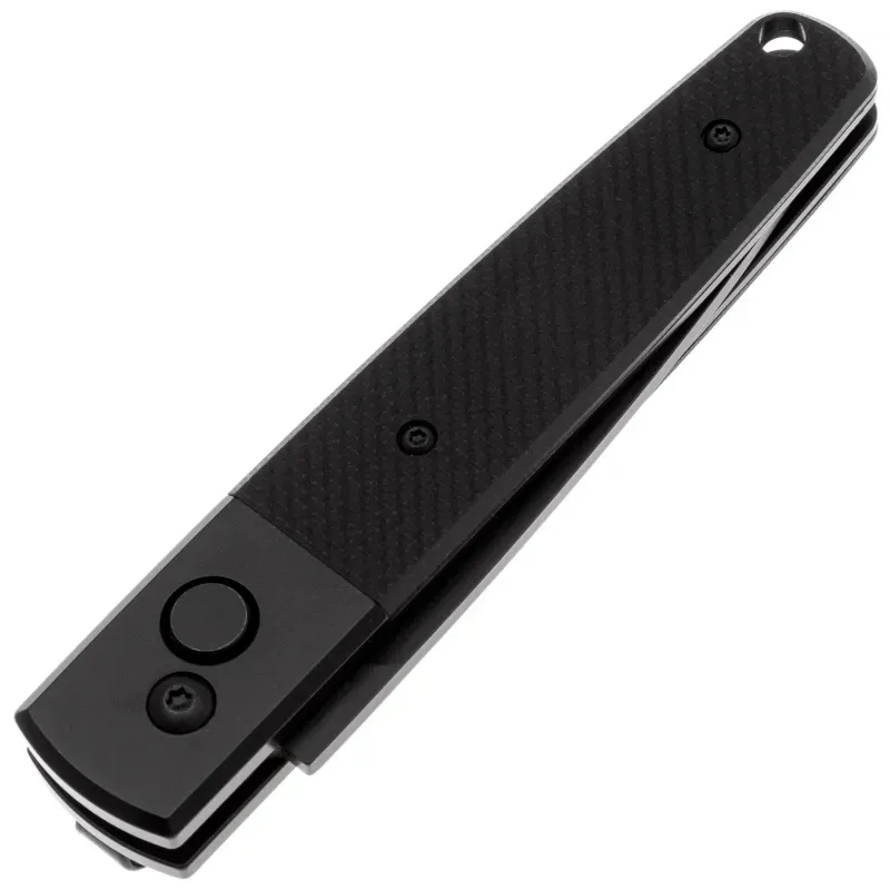 Складной нож Ganzo G721B-BK black cталь 440C, рукоять Black G10