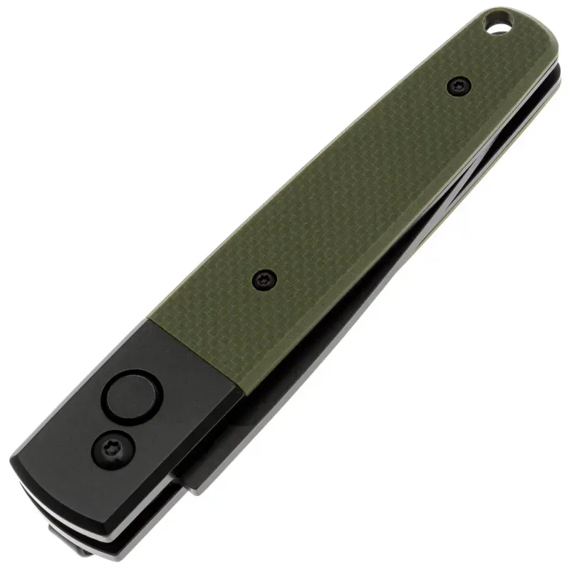 Складной нож Ganzo G721B-GR black cталь 440C, рукоять Green G10