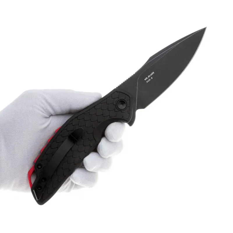Складной нож Mr.Blade Wyvern blackwash сталь AUS-8, рукоять Black FRN