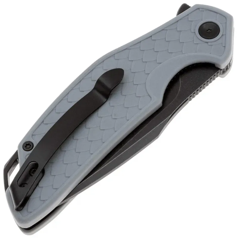 Складной нож Mr.Blade Wyvern blackwash сталь AUS-8, рукоять Grey FRN