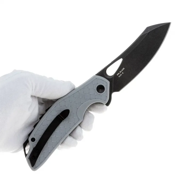 Складной нож Mr.Blade Wyvern spay-point blackwash сталь AUS-8, рукоять Grey FRN