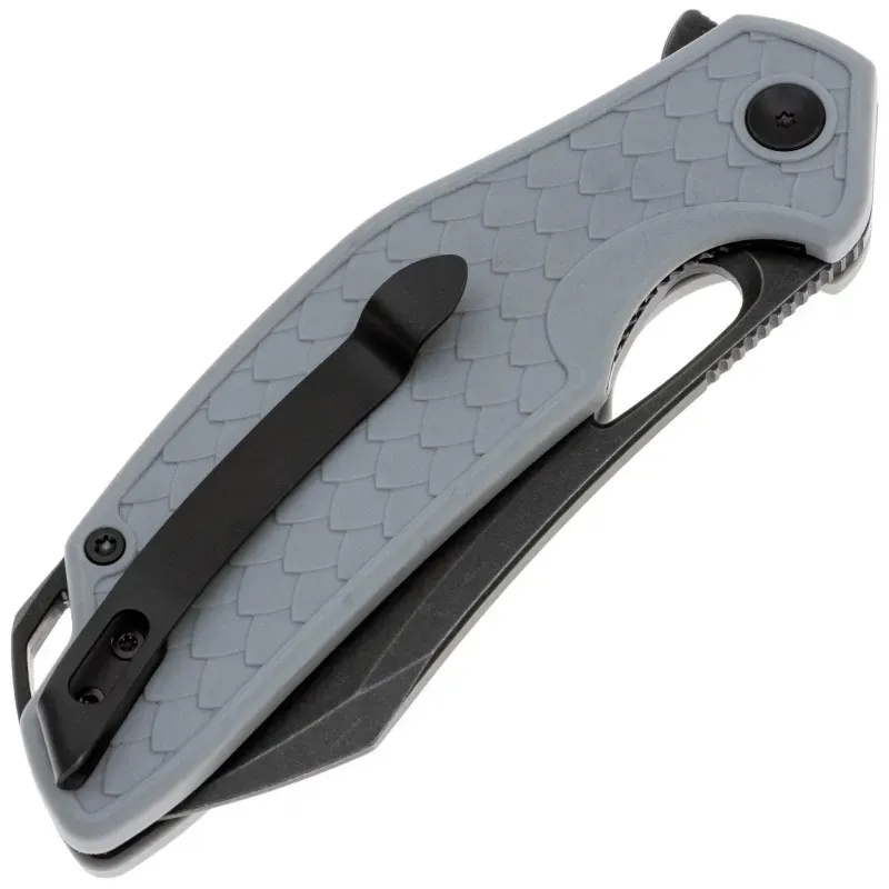 Складной нож Mr.Blade Wyvern spay-point blackwash сталь AUS-8, рукоять Grey FRN