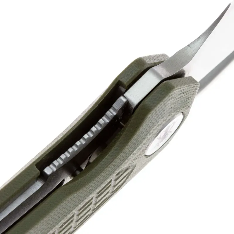 Складной нож Ironfly Syperfly satin сталь 14C28N, рукоять Green G10